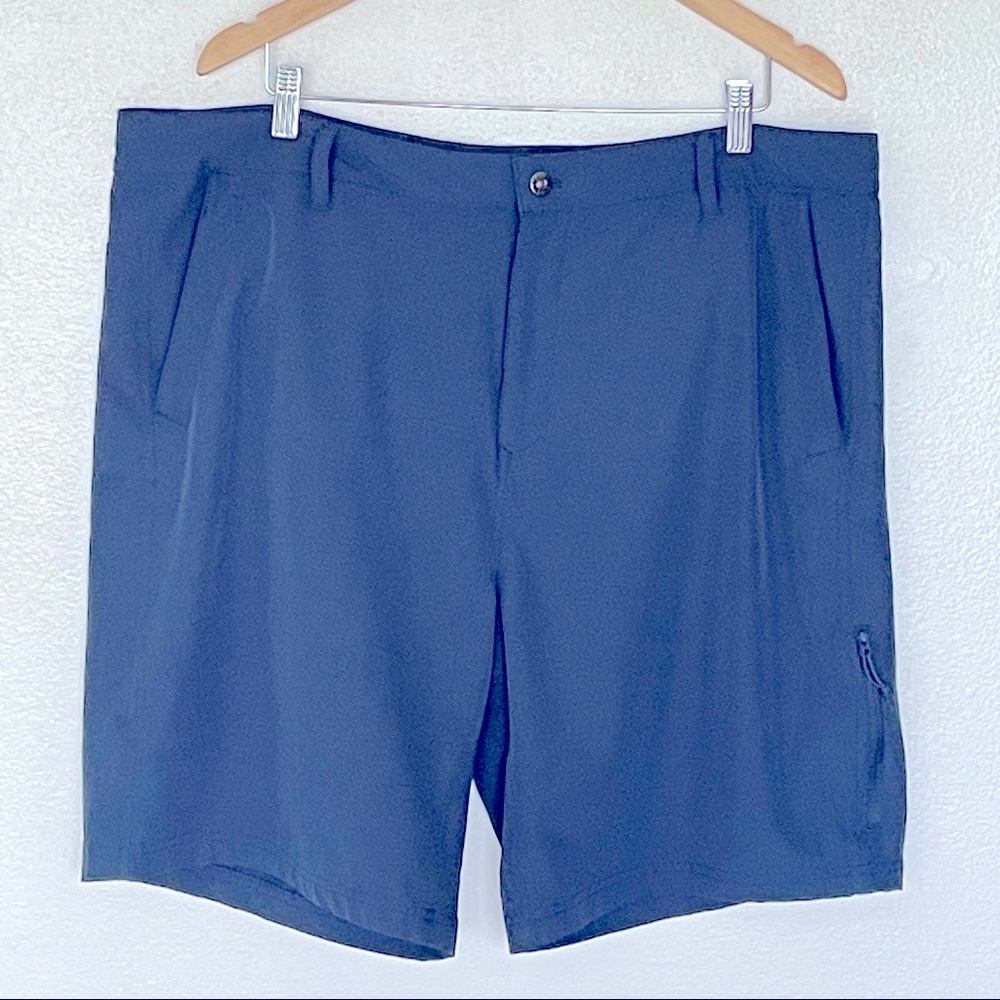 Gerry Mens Hiking Outdoor Fishing Shorts Size 40 Navy Blue Active Athleisure